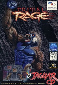 Primal Rage (CD) Jaguar US box art